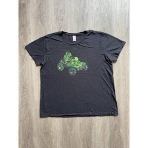 Vintage Y2K Gorillaz Geep Art Band Tee Music Tour Concert Promo Black XL Rare